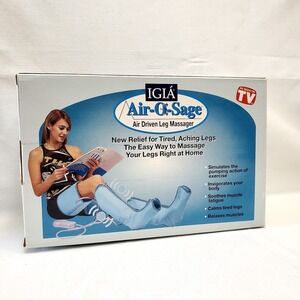 Igia Air-O-Sage Electric Air Compression - Leg Wrap Circulation Massager 2003